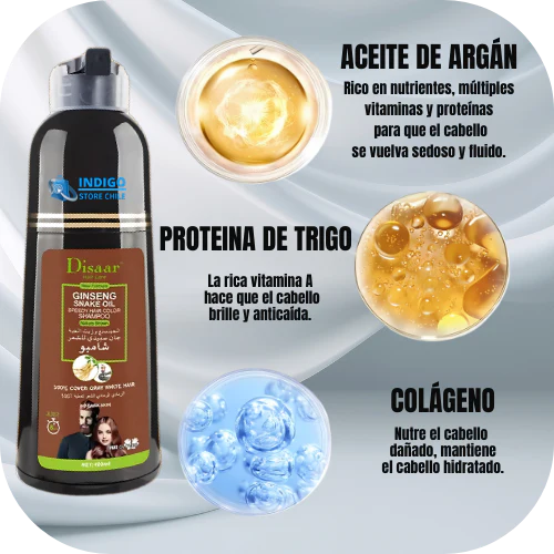 Shampoo Arabe Cubre Canas
